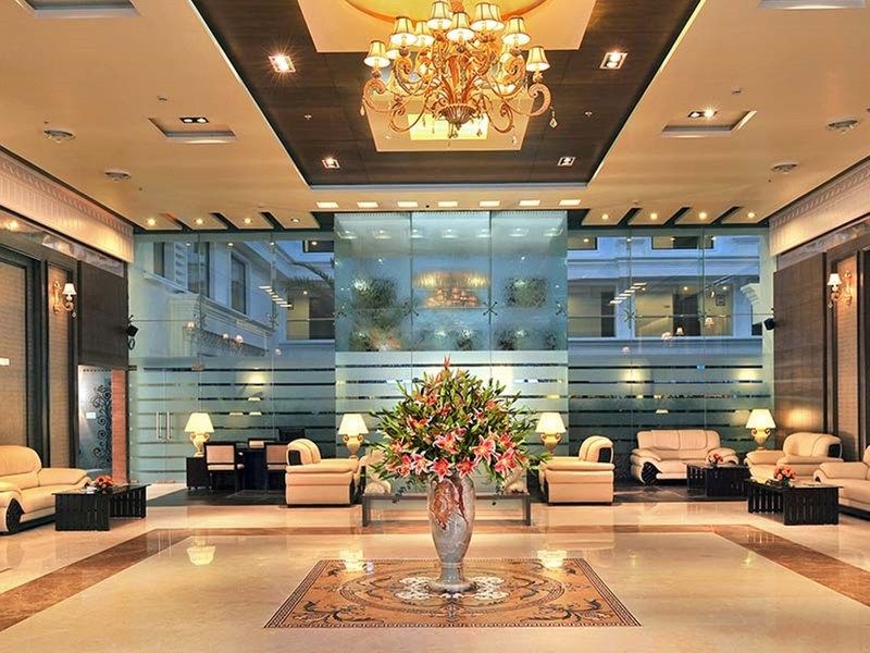 Fortune Jp Palace, Mysore - Member Itc Hotels' Group Exteriör bild Lobby